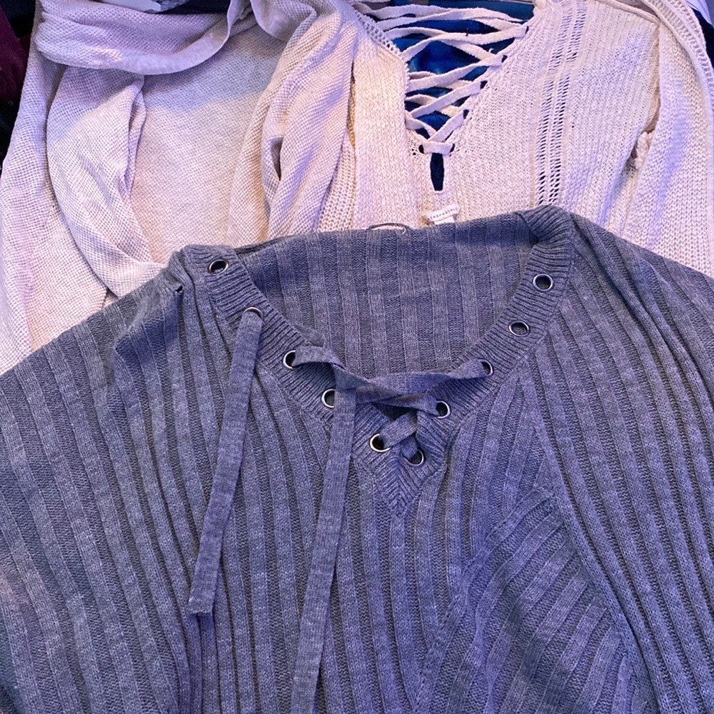 3 cardigans